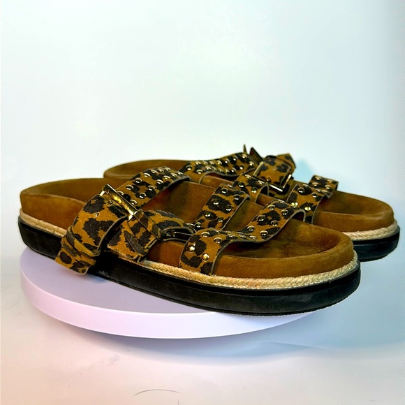 Vince Camuto Animal Print Sandals - Picture 1 of 1